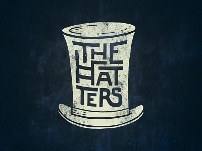 The hatters. calligraphy goshawaf illustration lettering logo typography леттеринг