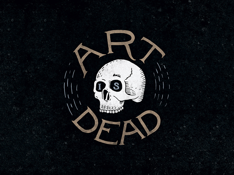 Art is dead. by Gosha Bondarev on Dribbble
