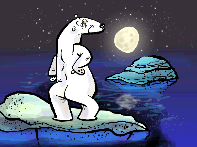 Polar Bears are NEVER Cold! animation bear cartoon polar