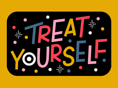 Target gift card- Treat Yourself design gift card design lettering target target gift card