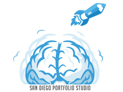 San Diego Portfolio Studio Logo brand identity logo portfolio