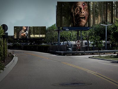 The Walking Dead Billboard billboard sd portfolio walking dead