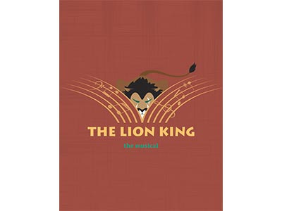 Lion King the Musical digital illustration disney lion king musical sd portfolio