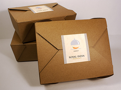 Royal India Take-out Boxes