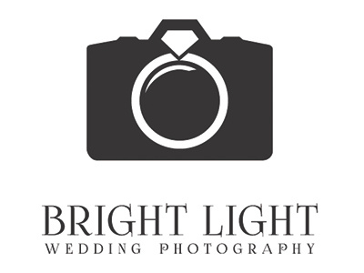 Bright Light Wedding Photography Logo Design