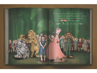 Gold Bond Wizard of Oz Ad 