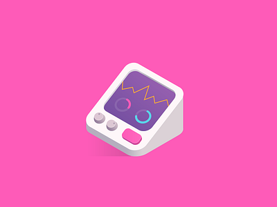 Display character code creature icon illustration interface isometric laslow mobile notification ruby