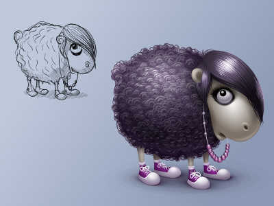 Emo-sheep emo gift icon icons sheep virtual vkontakte