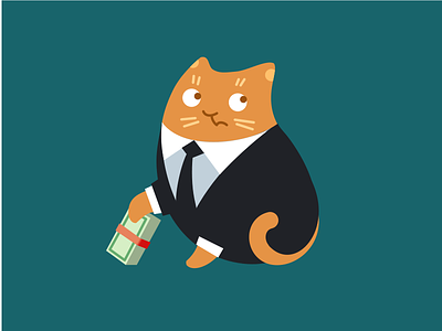Director's cuts bribe business cat commerce discount finance money shop store
