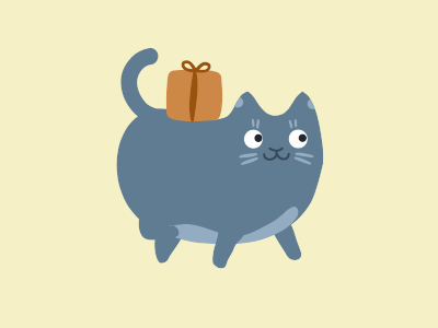 Delivery Walking Cycle animation cat cycle delivery gif walking