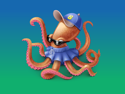 Octopus cap icon iconka octopus sea shorts virtual gift