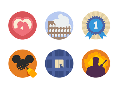 Badges for Kinorium.ru