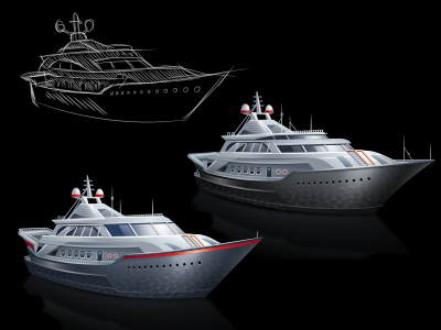 Ships for FloatService float hosting icon iconka ship ships yacht