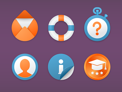 Round icons for Simpson Strong-Tie Company account contact education faq help icon icons mail profile round support