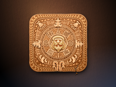 Real Maya Calendar calendar christmas icon iconka maya mayan santa xmas