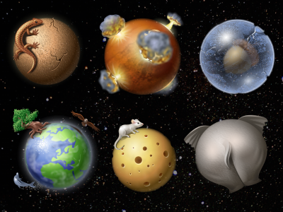 Planets earth iconka.com icons mars moon planets pluto uranus venus