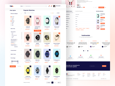 Watch Ecommerce Catalogue Design