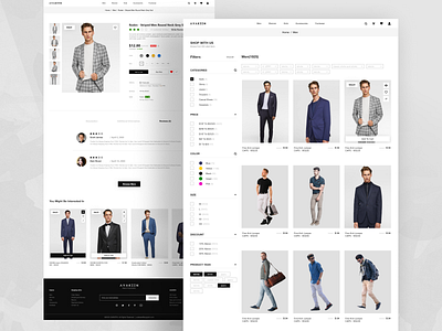 AVAKEEN: E-commerce Product List UI Concept amazon design e commerce website ecommerce business ecommerce design ecommerce shop fashion list view listing product list product listing ui uidesign ux design website design