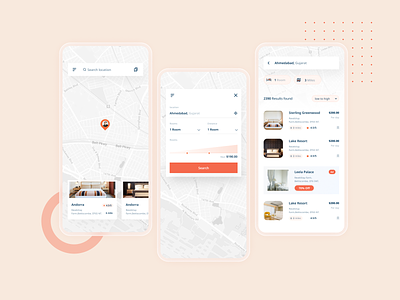 Hotel Booking App Design