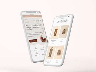 eCommerce Homepage Mobile Design