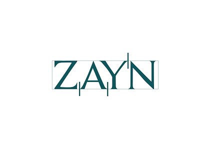 Branding of ZAYN - Logo with Grid branding design flat icon illustration illustrator logo minimal ui vector