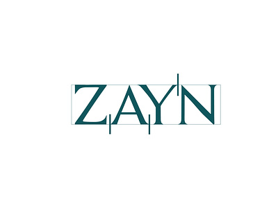 Branding of ZAYN - Logo with Grid