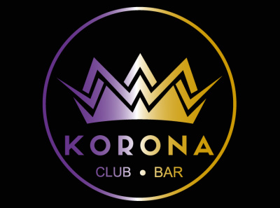 KORONA branding design illustration logo vector