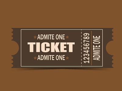 TICKET app branding design icon illustration logo minimal ticket vector