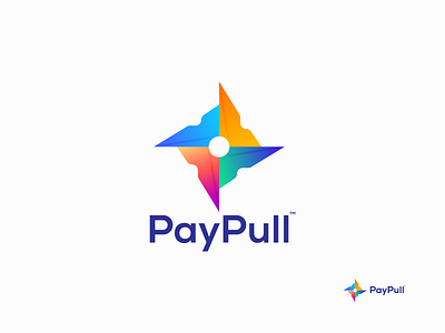 Payment Modern Logo Mark - Paypull