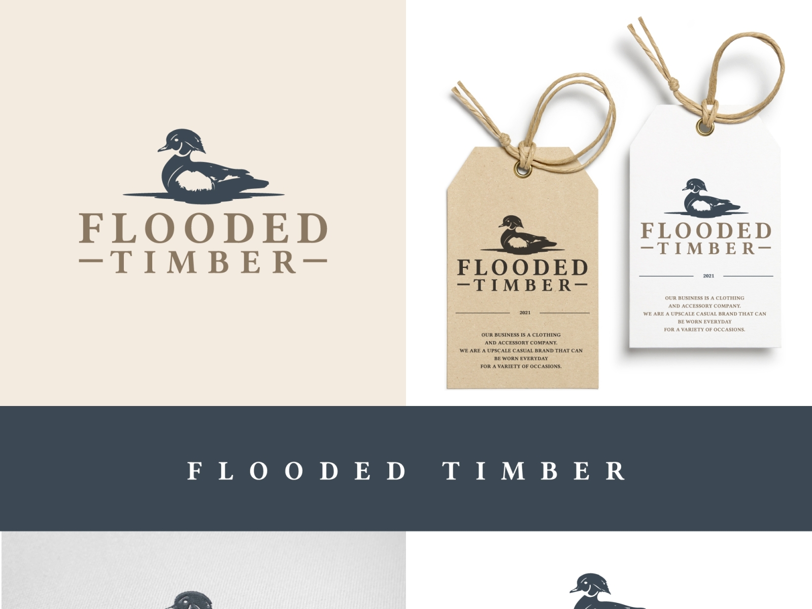 Duck Logo Branding - Syeda Saleha