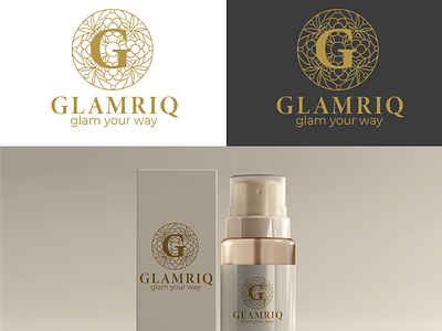 Glamriq Logo Branding - G letter logo and Packaging Design abstract logo brand identity branding corporate logo design g letter logo glamriq logo glamriq logo branding illustration jewellery logo design logo logo art minimal business logo modern logo packaging design