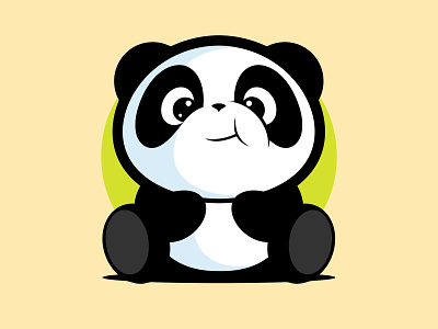 Panda Logo For brand - Syeda Saleha