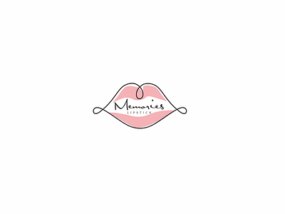 lipstick. memories logo