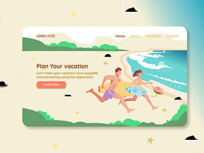 Landing Page Plan Your Vacation