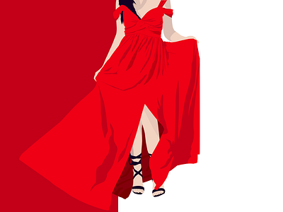 Lady in Red