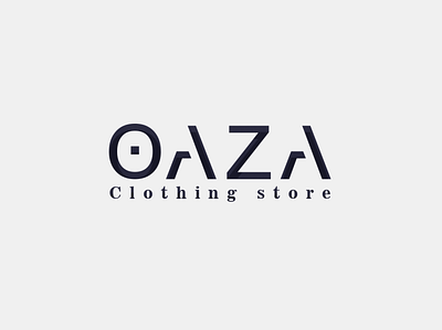 Brand identity for OAZA design fashion graphic design icon illustration illustrator logo minimal typography website