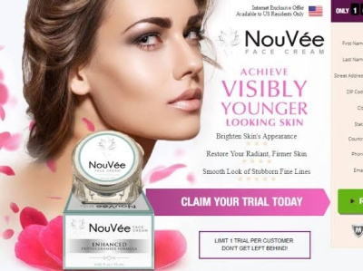 Nouvee Face Cream | Face Cream | Special Offer! app branding flat icon illustration minimal typography ux vector web
