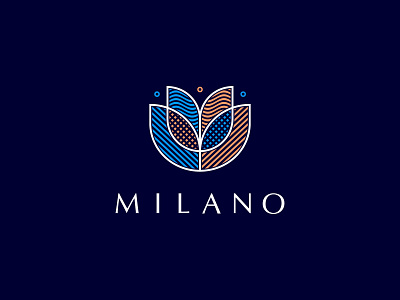 Milano branding design logo logodesign logofolio logosmyk logotype ui