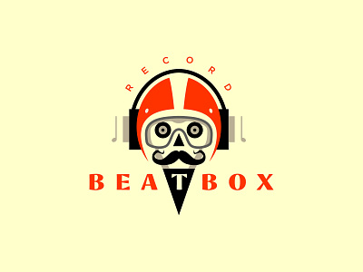 Beatbox record branding design illustration logo logodesign logofolio logosmyk logotype record ui vector