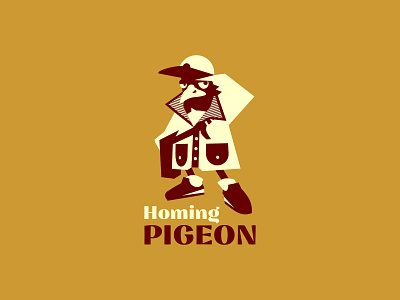 Homing Pigeon branding design illustration logo logodesign logofolio logosmyk logotype shipping company ui vector