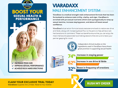 Viaradaxx- Does Viaradaxx Male Enhancement Really Work? viaradaxx