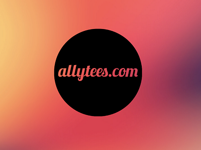 Allytees.com - TBT brand gradient logo tbt throwback