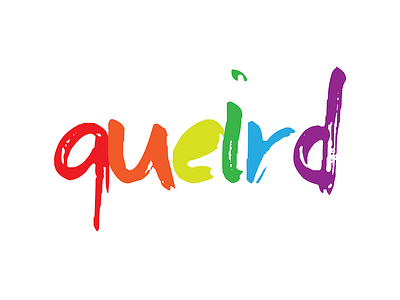 Queird Logo ally asexual bisexual dyke gay lesbian queer transgender