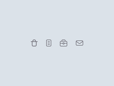 Minimal Icons icon icon kit icon set iconography icons line minimal minimalistic outlined strokes