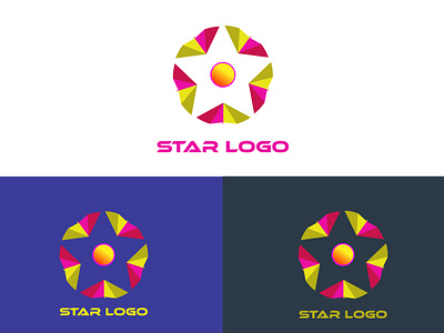 Star Modern Logo Design Free By Sa Shahin On Dribbble