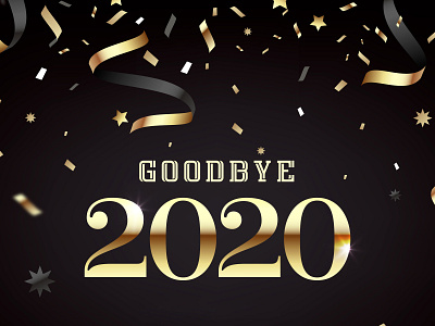 Goodbye 2020 color palette design photoshop ux vector