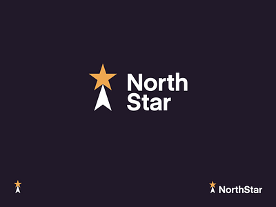 NorthStar brand identity branding compass direction identity logo star
