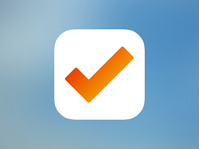 Clean & Clear app icon clear icon ios 7 smooth tick