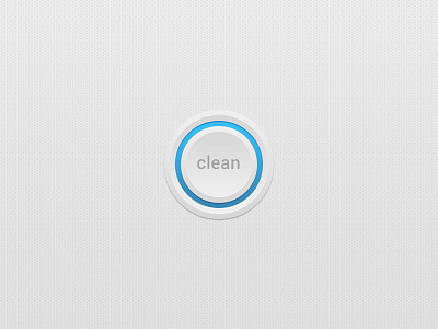 Clean Practise button clean simple subtle subtle layer effects ui user interface