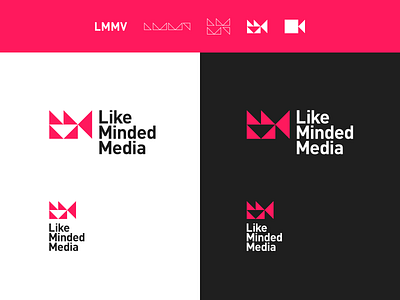 LMMV brand guidelines brand identity branding entertainment logo logo design marketing media movies technoology